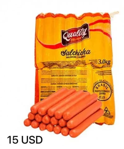 paquete de salchichas