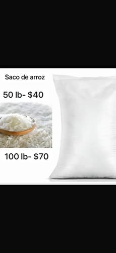 saco de arroz