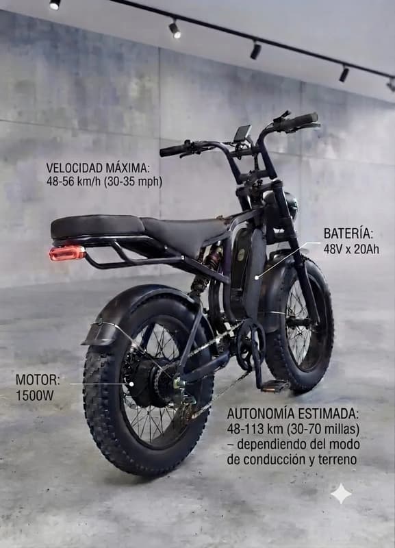 Bicicleta Eléctrica E-BIKE