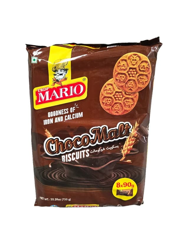Galletas Choco Malt Mario