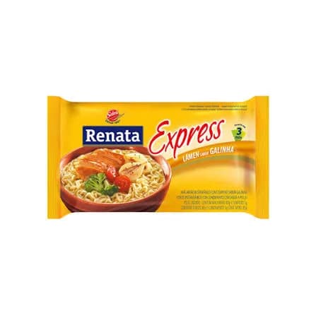 Sopa Instantanea sabor a Pollo y Carne 85g Renata