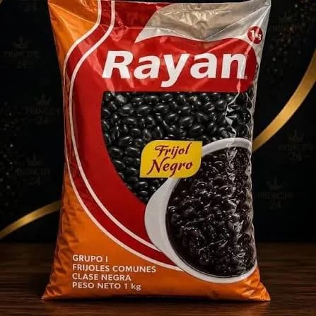 Frijol Negro Rayan 1kg