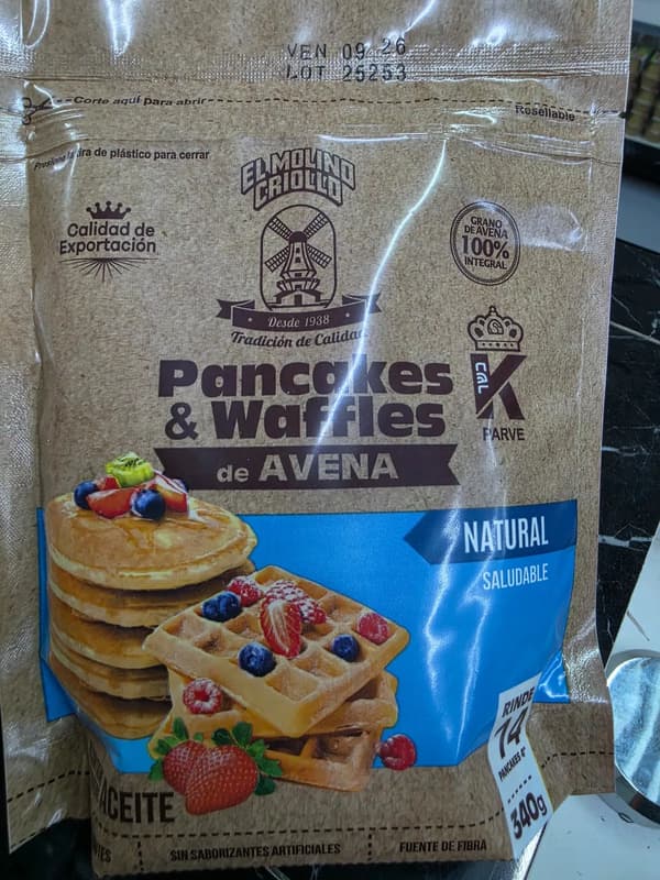 Pancakes Variadas 340g