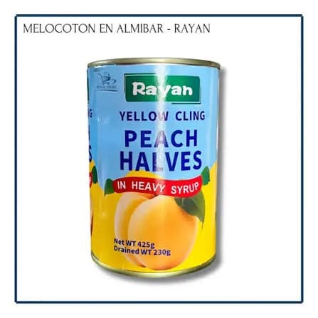 Melocoton Conserva Rayan 425g
