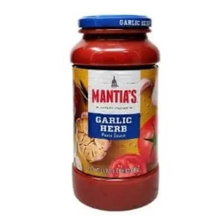 Pasta de Tomate Mantias Garlic & Herb 680g