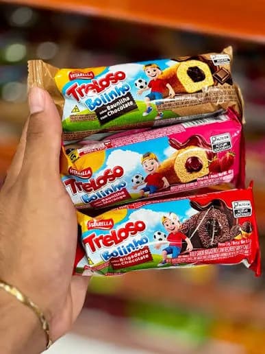 Treloso Bolinho Morango y Chocolate