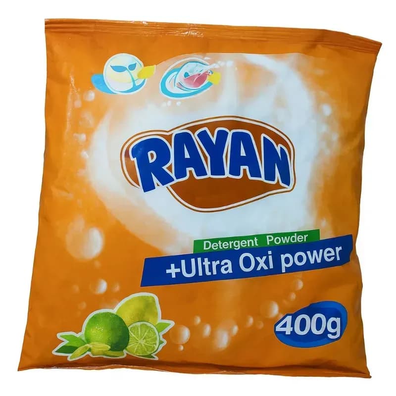 Detergente en Polvo Rayan 400g