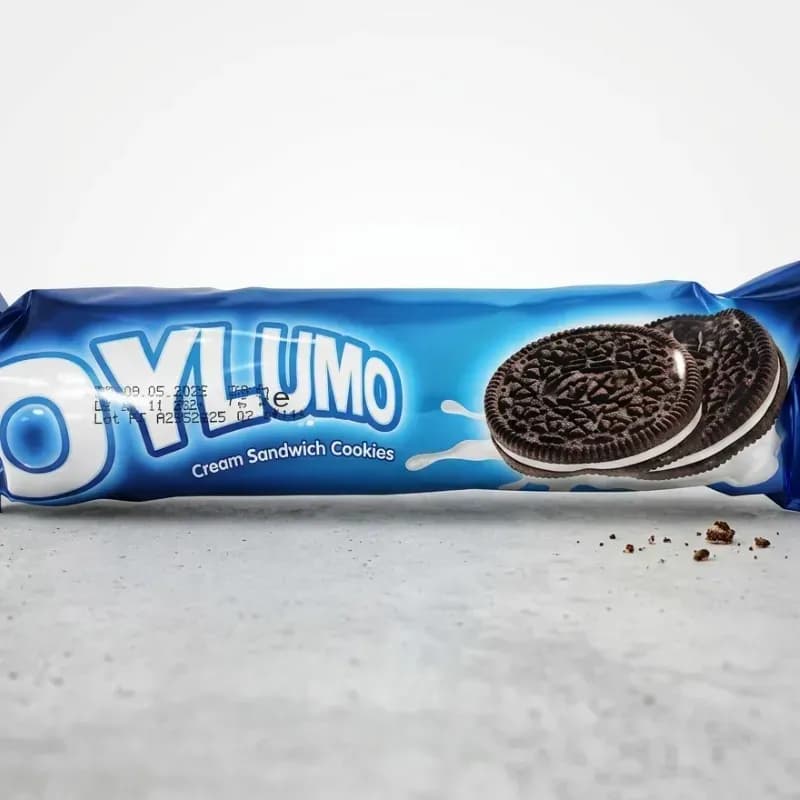 Galletas Oylumo de Chocolate con Crema de Vainilla 72g