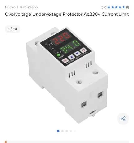 Protector de linea de los de cada de 110 vol