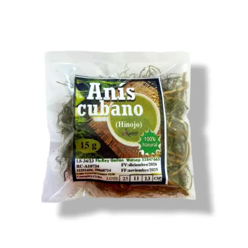Infusion De Anis Cubano Rey Gallon