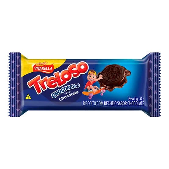 Galletas Vitarella Treloso de Chocolate, Morango y Vainilla 37g