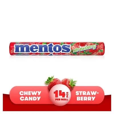 Strawberry Roll Chew Candy 38g