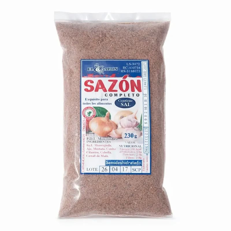 Sazon Completo Rey Gallon 230gr