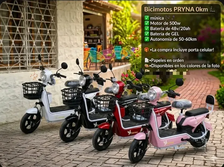 Bicimoto eléctrica