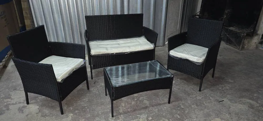 Juego asientos terraza