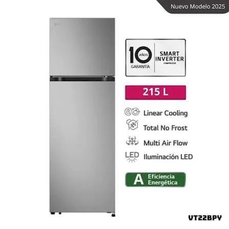 Refrigerador LG 8👣