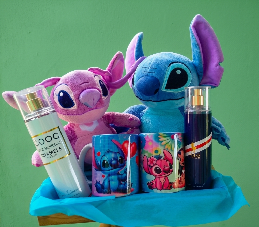 Peluches y jarras
